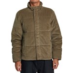 rvca jacket cord townes (mushroom)