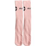 rvca socks (pink)
