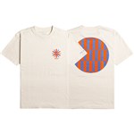 rvca tee shirt asterisk (silver bleach) jessee brown