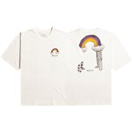 rvca tee shirt rainbow connection (antique white) andrew pommier