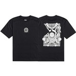 rvca tee shirt sun spirit (black)