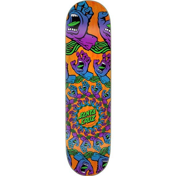santa cruz board hard rock maple mandala hand team 8.125