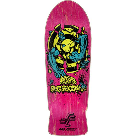 santa cruz board old school reissue target 3 rob roskopp 10.25