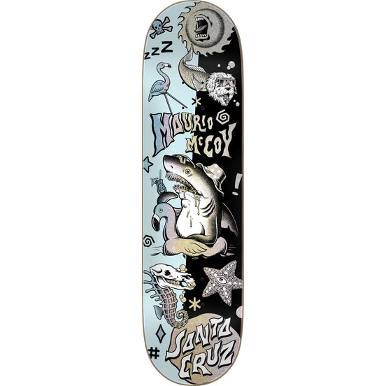 santa cruz board vx fever dream maurio mccoy 8.25
