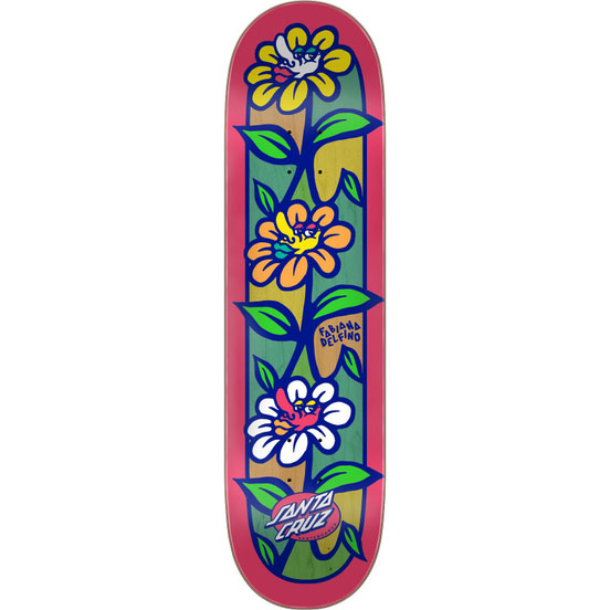 santa cruz board vx flower crew fabiana delfino 8.25