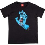 santa cruz tee shirt kids screaming hand (black)