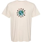 sml tee shirt small world (ivory)