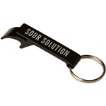 sour key ring bottle opener (black)