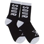 sour socks (black)