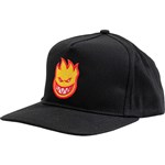spitfire cap snapback bighead fill (black/red/gold)