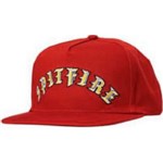 spitfire cap snapback old e arch (dark red/yellow)