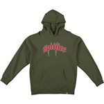 spitfire sweatshirt hood venom (army)