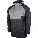 spitfire jacket anorak hombre (black/grey/red)