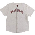 spitfire shirt baseball jersey old e (ash heather grey)