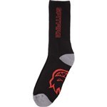 spitfire socks classic 87 (black/red/grey)