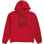 spitfire sweatshirt kids hood bighead (red/black)