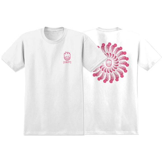 spitfire tee shirt atlantic drift jelly classic (white)