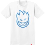 spitfire tee shirt kids bighead (white/blue)