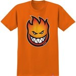 spitfire tee shirt kids bighead fade fill (orange)