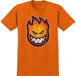 spitfire tee shirt kids bighead fade fill (orange)