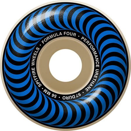 spitfire wheels formula four classics (blue) 99a 56mm