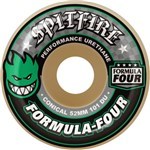 spitfire wheels formula four conical (green print) 101a 53mm