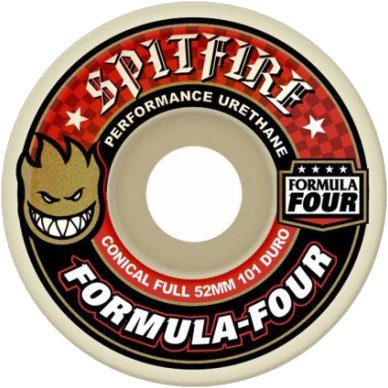 spitfire wheels formula four conical full 101a 52mm