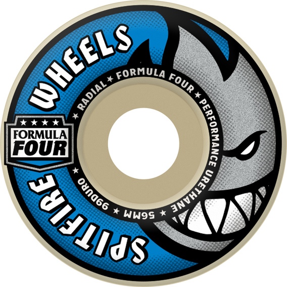 spitfire wheels formula four radial 99a 56mm