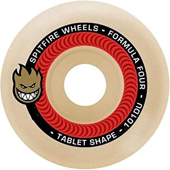 spitfire wheels formula four tablets (red) 101a 54mm