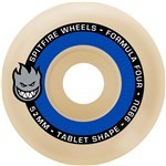 spitfire wheels formula four tablets (blue) 99a 52mm