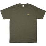 studio tee shirt small script (army)