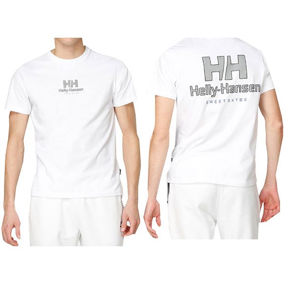 sweet tee shirt helly hansen basic (white)