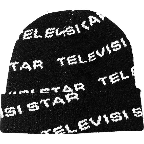 televisi star beanie logo (black)