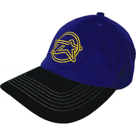 televisi star cap baseball polo tstar (blue/black)