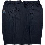 televisi star pants baggy og sunny filmer black stitch (black)