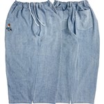 televisi star pants baggy og sunny filmer white stitch (lt blue)