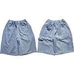 televisi star short carpenter vx white stitch (light blue)