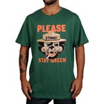 the dudes tee shirt stay green (duck)