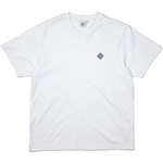 the national skate co tee shirt embroidered logo (white)