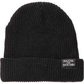 thrasher beanie sad goat (black)
