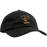 thrasher cap baseball polo old timer gonz (black/orange)