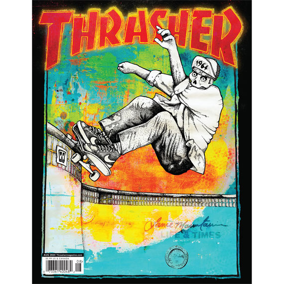 thrasher magazine august 2024