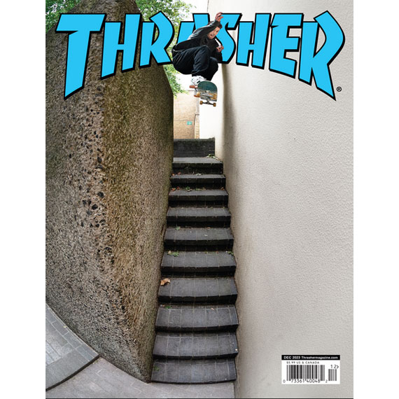 thrasher magazine december 2023