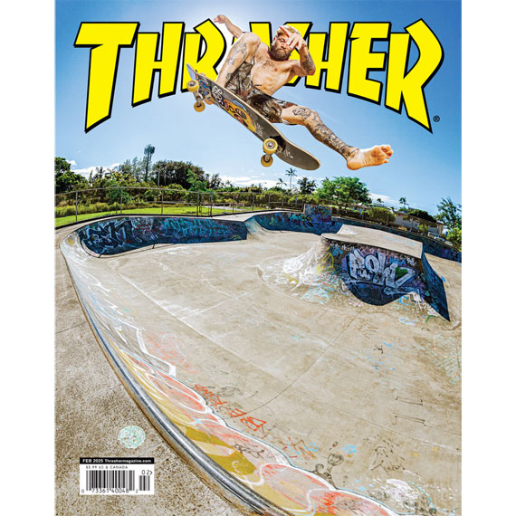 thrasher magazine february 2025
