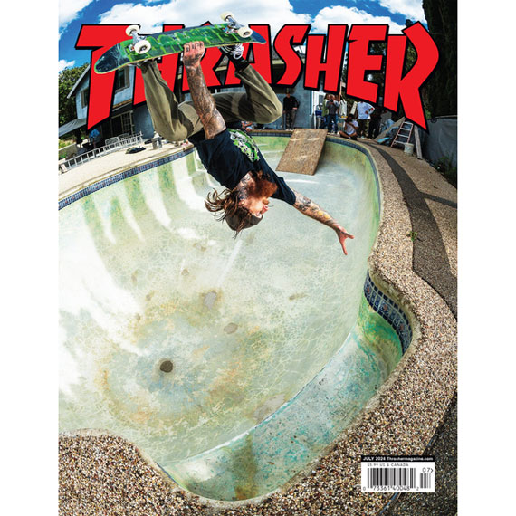 thrasher magazine july 2024