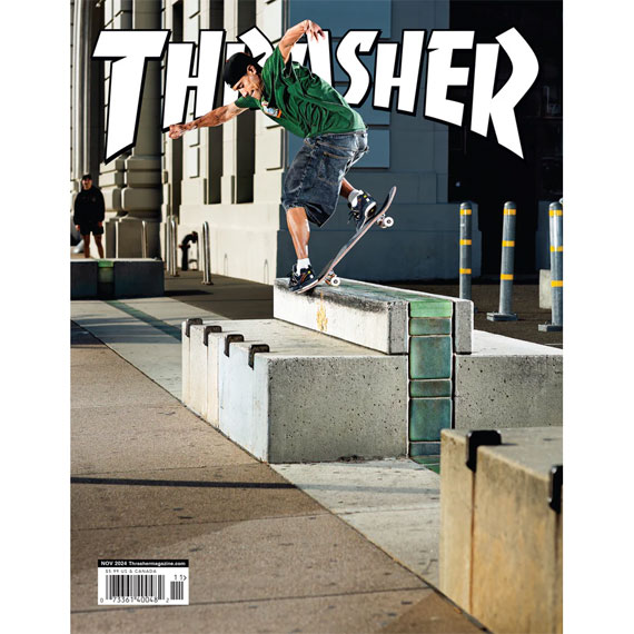 thrasher magazine november 2024