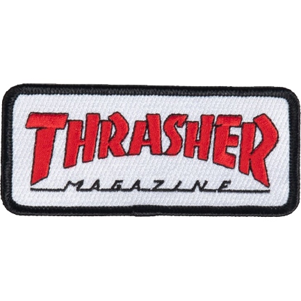 thrasher patch outlined