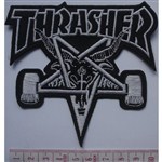 thrasher patch skategoat (black/grey)