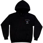 thrasher sweatshirt hood gonz mini logo (black)