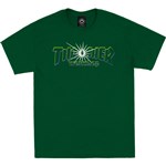 thrasher tee shirt alien workshop nova (forest green)